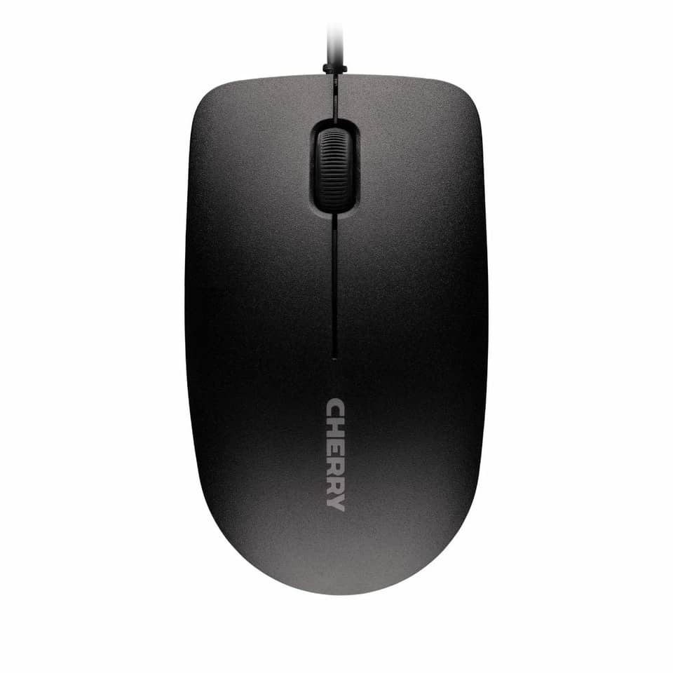 Maus, Gaming-Maus, Kabelmaus, Schwarz, Scrollrad
