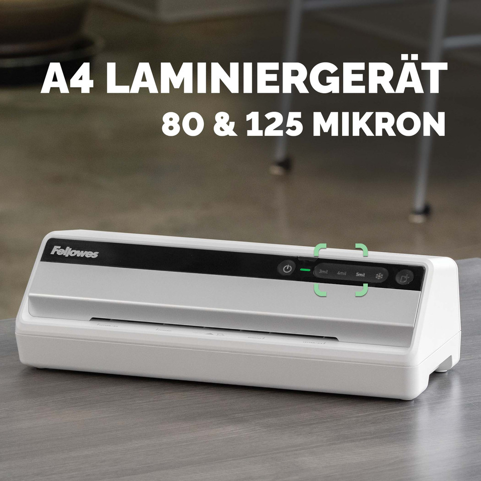 Laminiersgerät, Bürogerät, 80 Mikron, 125 Mikron, Lasergerät