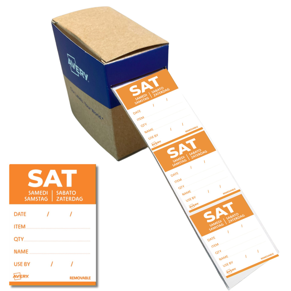 post-it, label, ticket, orange, box