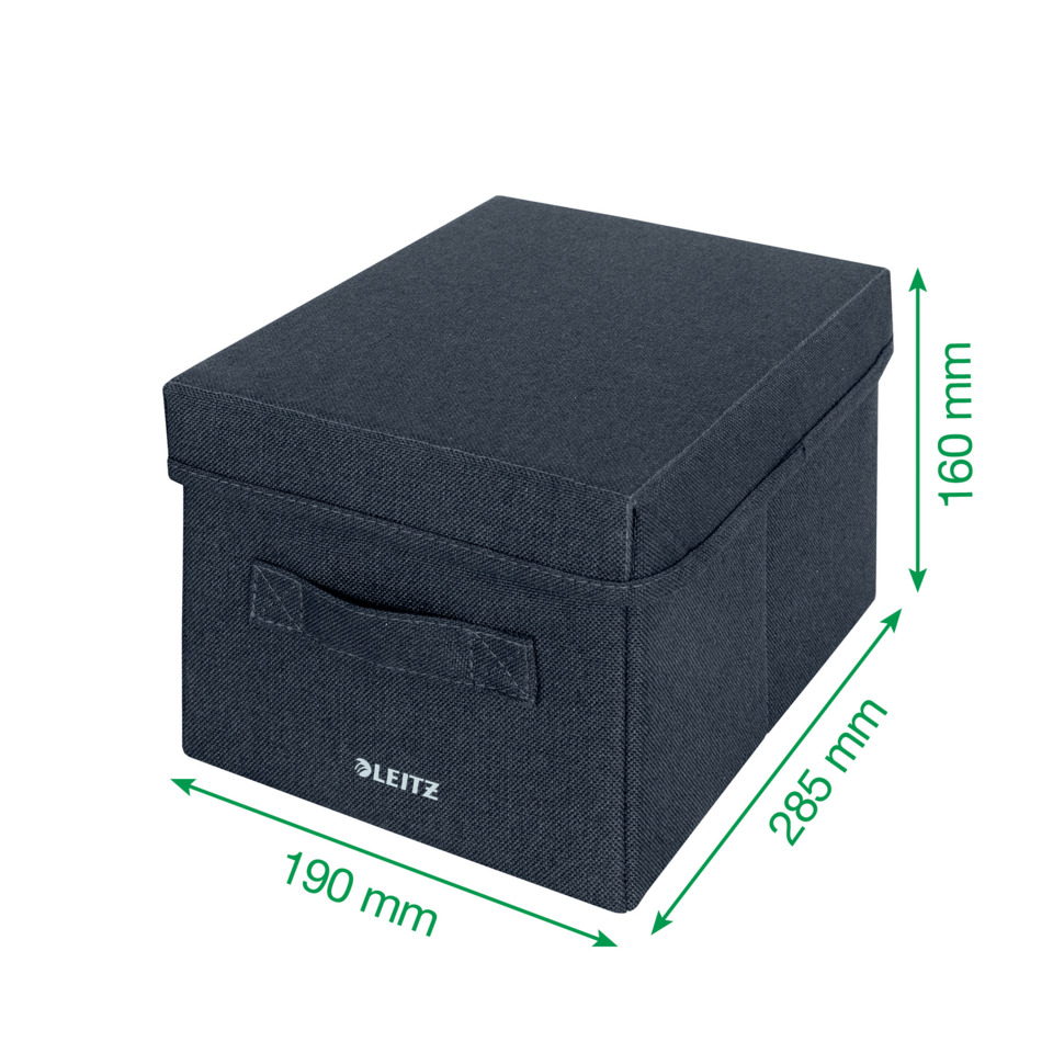 box, storage, Fabric, blau, Deckel