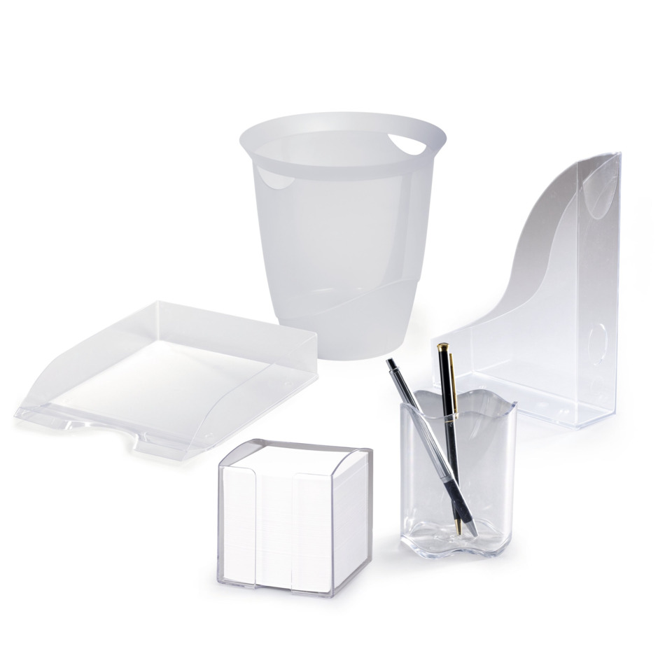 Schreibtisch-Organizer, Stiftehalter, Transparente Vase, Schreibtisch-Accessoire, Pen Holder, Schreibtisch Organizer, Schreibtischzubehör, Papiertüten, Stiftbehälter, Kleinigkeiten-Behälter