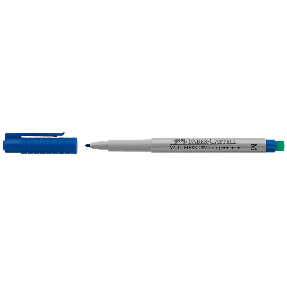 Marker, Whiteboard-Marker, Feiner Punkt, Blaue Kappe, Fineliner