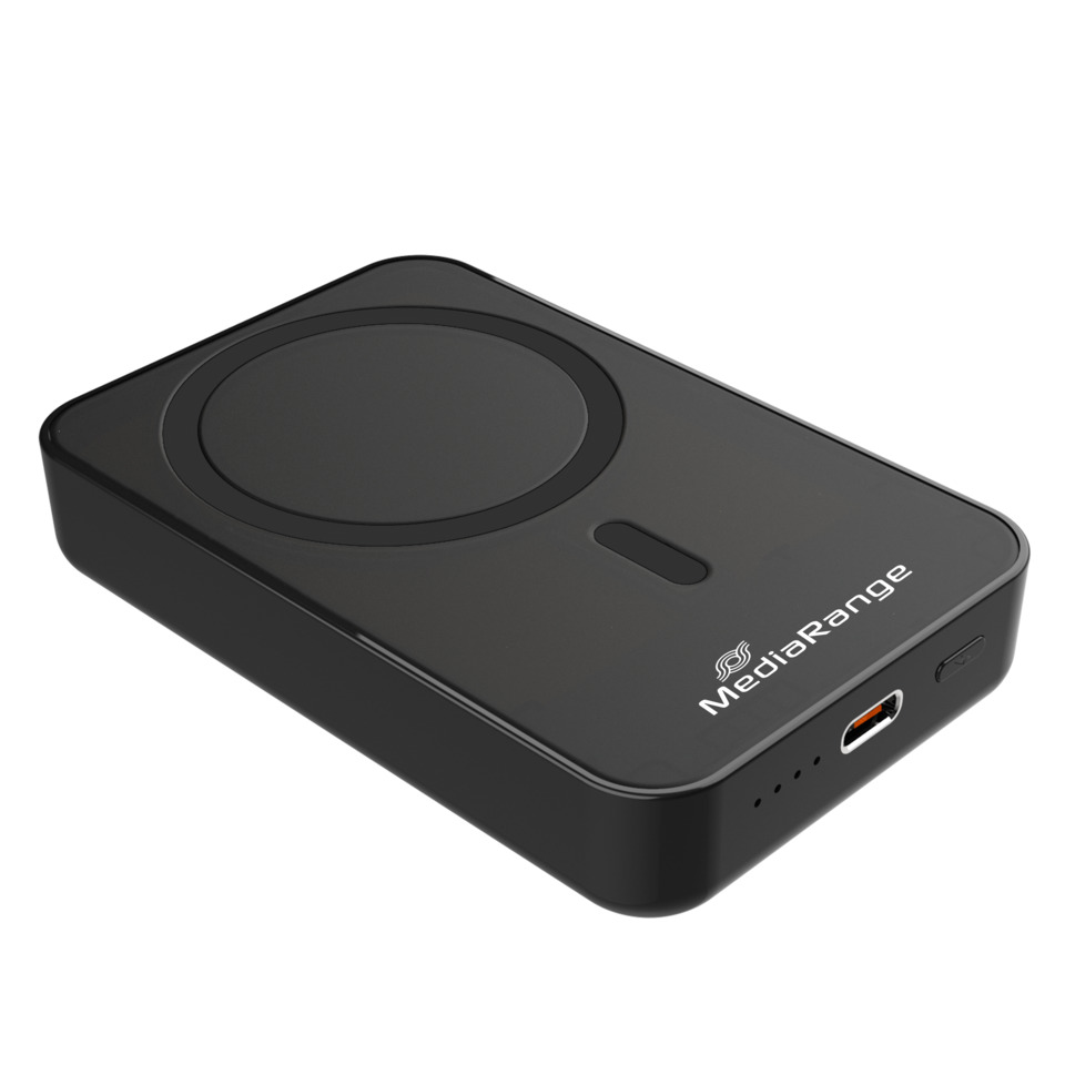 Tragbare Festplatte, Solid-State-Drive, Mediarange, USB-C, Kartenlese r-Adapter