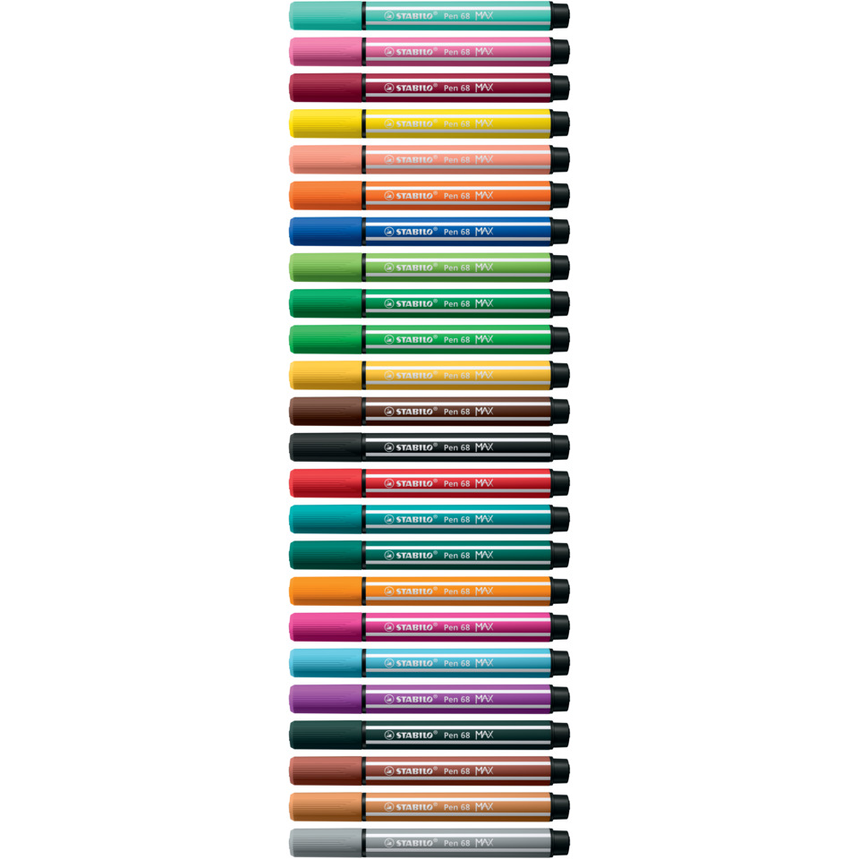 Marker, Stabilo, Filzstift, Künstlerbedarf, Mehrfachfarben