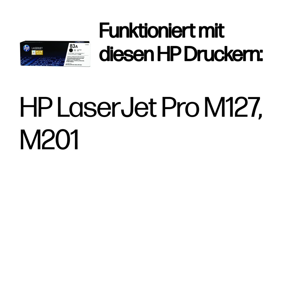 Druckerpatrone, Tintenpatrone, HP, LaserJet, M127/M201