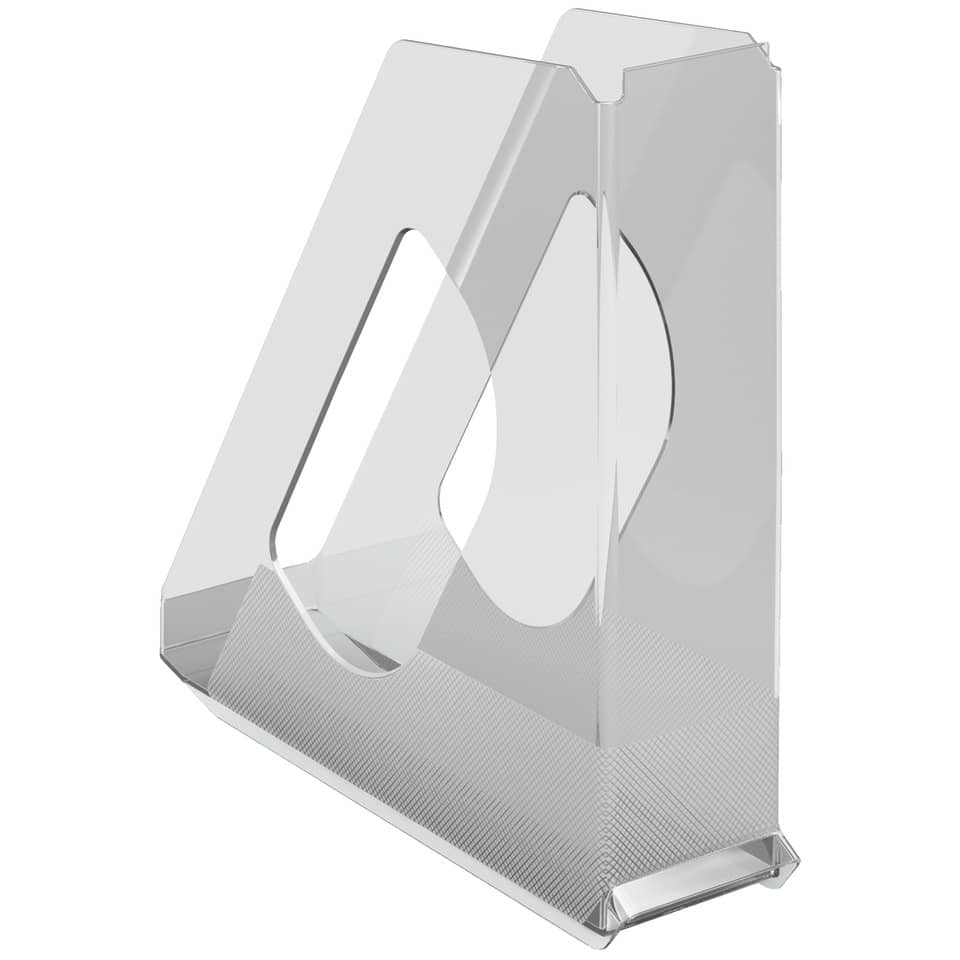 Acrylhalter, Schreibtisch- Organizer, Briefablage, Transparent, Acrylständer
