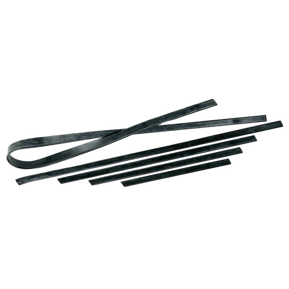 Gummiband, Kunststoffband, Schwarz, Flachband, Bastelzubehör