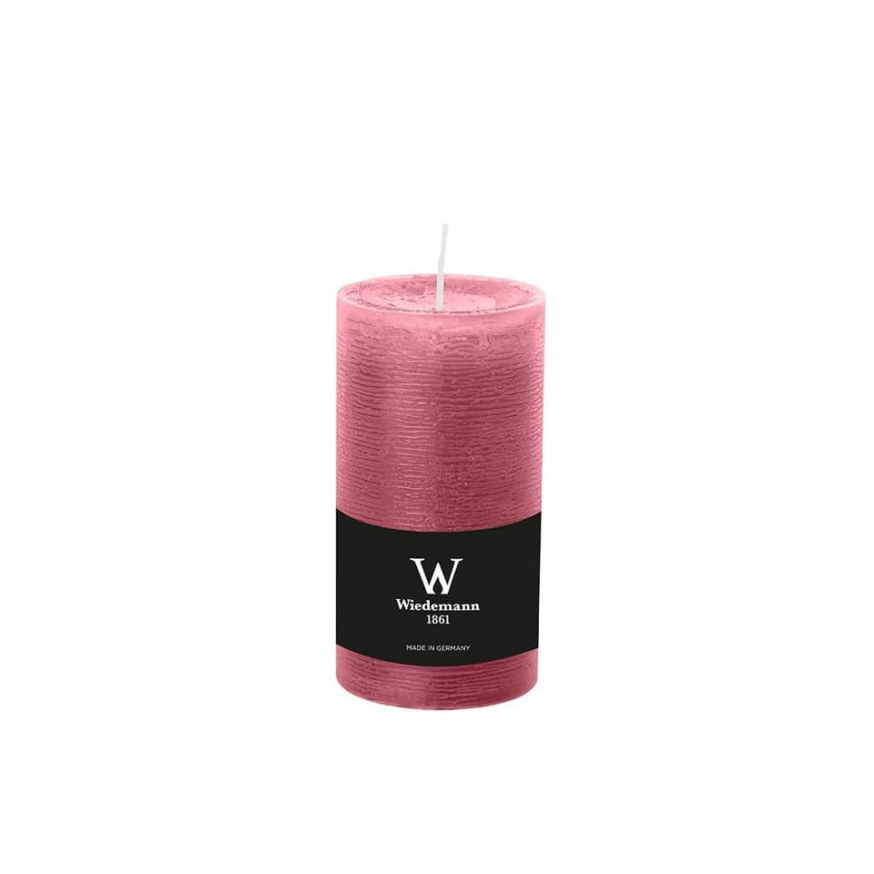 Kerzen, Trommelkerze, Runde Kerze, rosa Farbe, Wachskerze