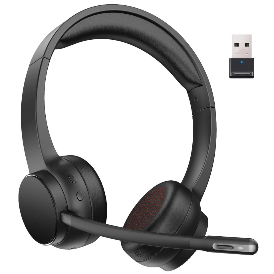 Kopfhörer, Over-Ear, Headset, USB-Adapter, Mikrofon-Headset