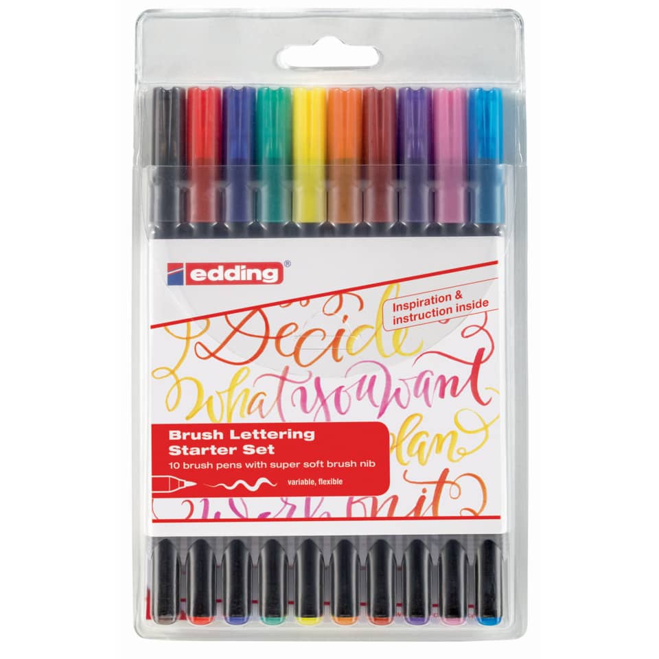 Marker-Set, Brush-Stifte, Bunte Farben, Kalligraphie, Anfänger-Set
