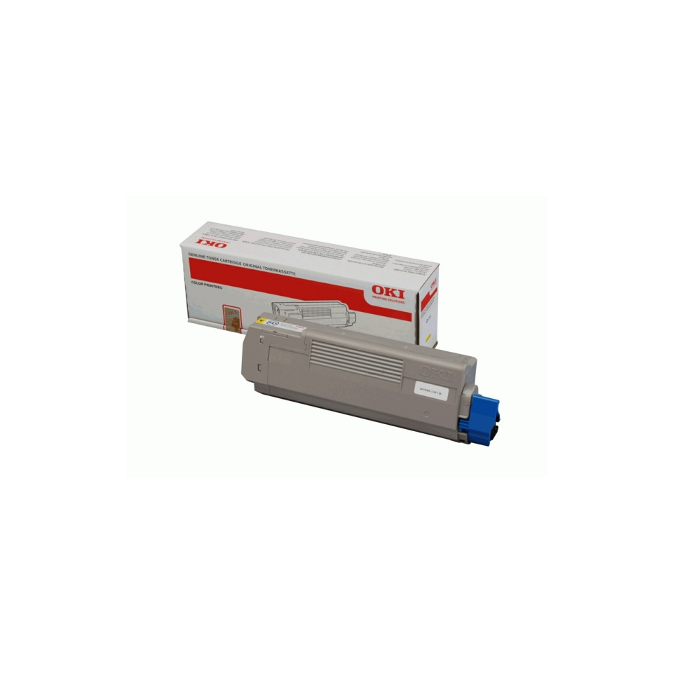 Tonerpatrone, Kassette, OKI, Grau Toner, Druckerzubehör