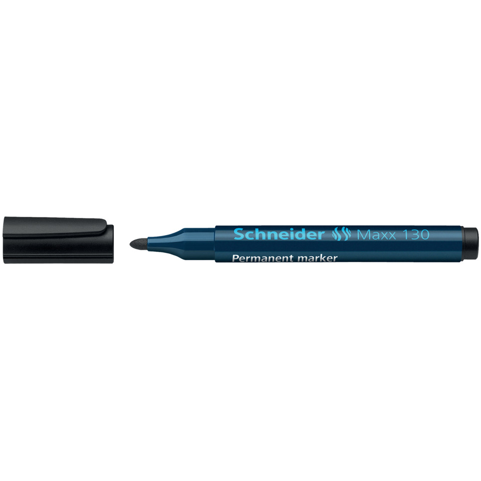 Permanentmarker, Markerstift, Blauer Stift, Schneider, Feiner Strich