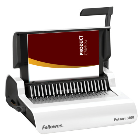 Plastikbindegerät Pulsar+ 300, mechanisch, bis 300 Blatt FELLOWES 5627601