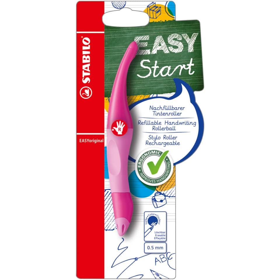 Stabilo Easy Start, Tintenroller, nachfüllbar, Rollerball, ergonomisch