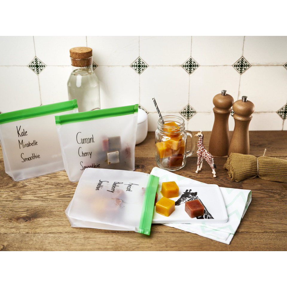 Smoothie bags, Frucht-Smoothie, Gefrorene Leckereien, Snack-Packs, Kale-Smoothie