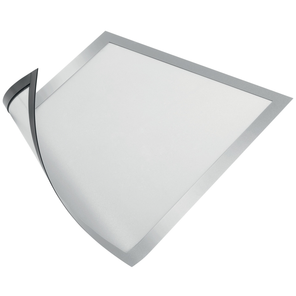 Info-Rahmen A4 DURAFRAME® MAGNETIC, metallic silber, 5 Stück DURABLE 4869 23