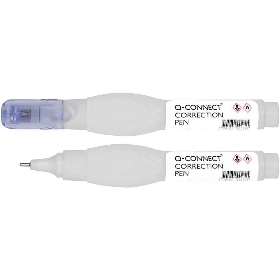 Korrekturpen, Korrekturstift, Stift, Korrekturmittel, Q-Connect Korrekturpen