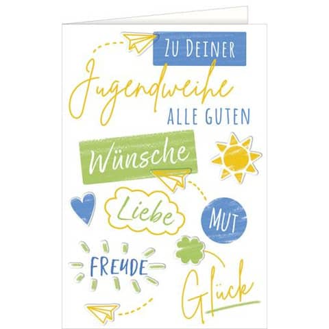 Jugendweihekarte  17-1143