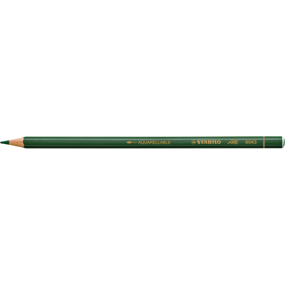 Bleistift, Grün, Holz, Aquarellstift, HB-Minpe??, Bleistift, Grün, Aquarellstift, Holzbleistift, Stabilo Eco