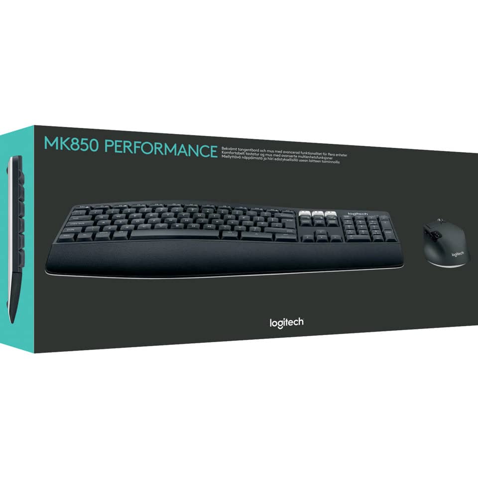 Tastatur, MK850, Perfomance, Kabellose Maus, Logitech