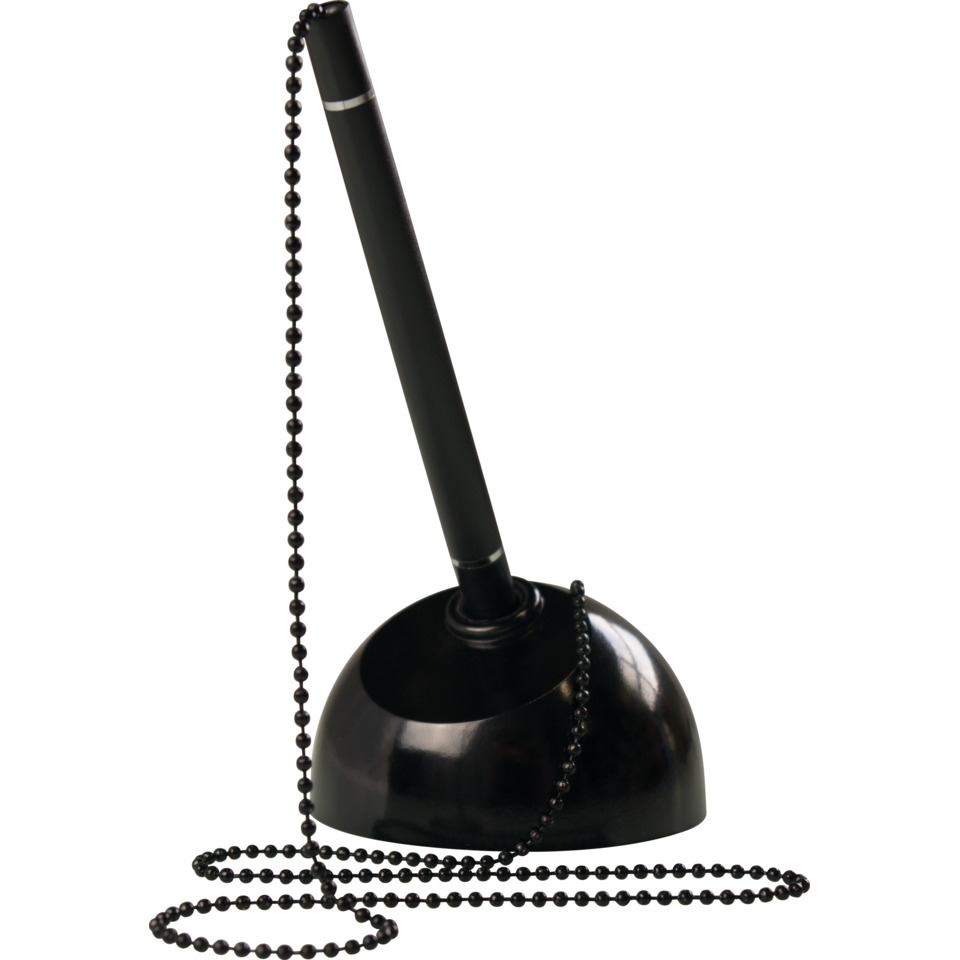 Pendel, Ständer, Kugelkette, Schwarz, Schreibtisch-Accessoire
