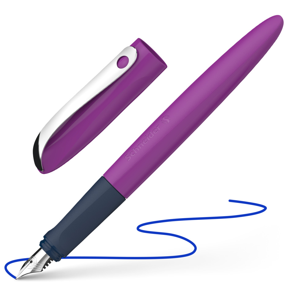 Kugelschreiber, Faserstift, Gelschreiber, Lila, Spitze
