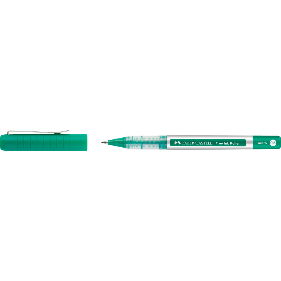 Kugelstift, Filzstift, Pulverfreier Tintenroller, Tintenroller, Grün