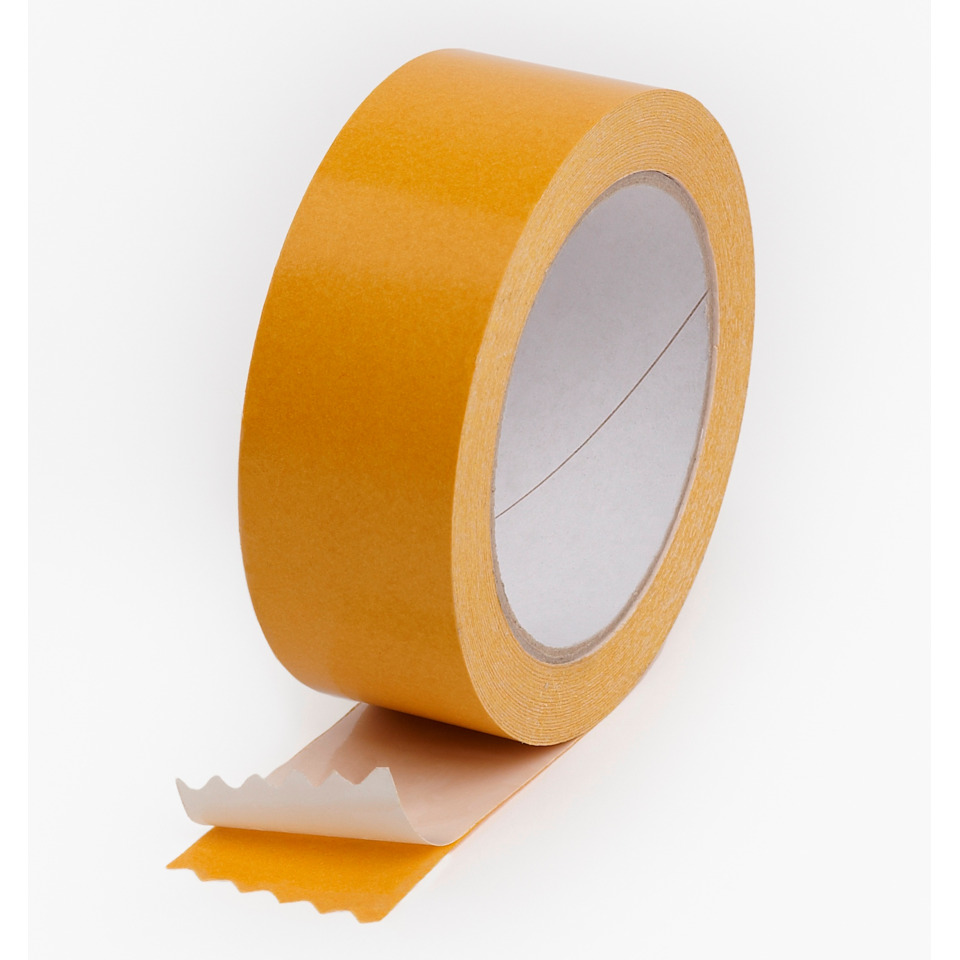 Klebeband, Gewebeband, angeschnitten, orange, Rollenklebeband