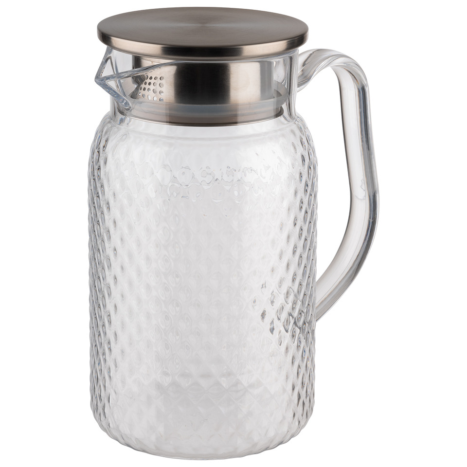 glasjug, krug, glas, eistee-krug, deckel-glas