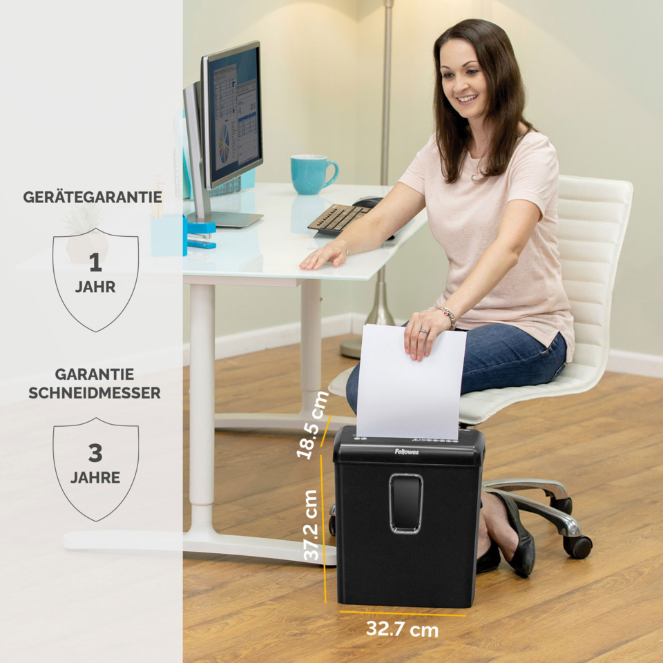 Schreibtisch, Büro, Dokumente, Schredder/Schneidegerät, Sessel