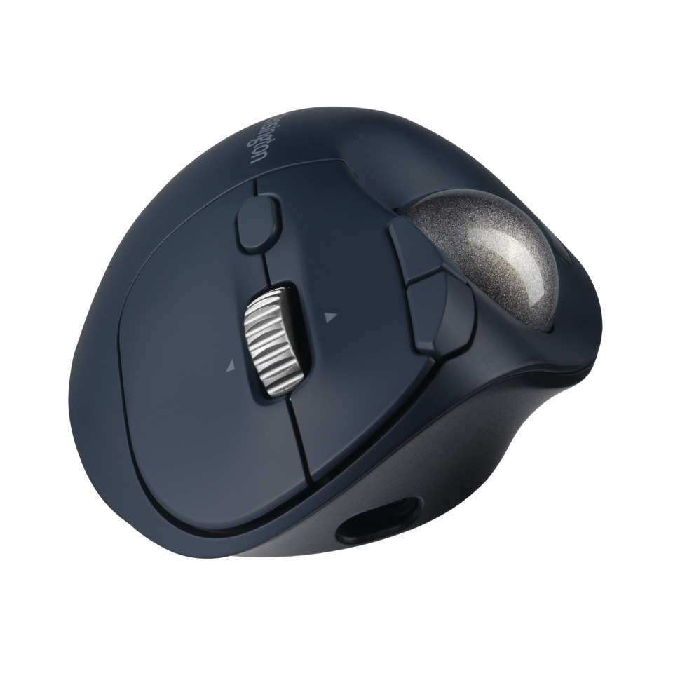 computer-mouse, wireless, ergonomic, scroll-wheel, blau-grau