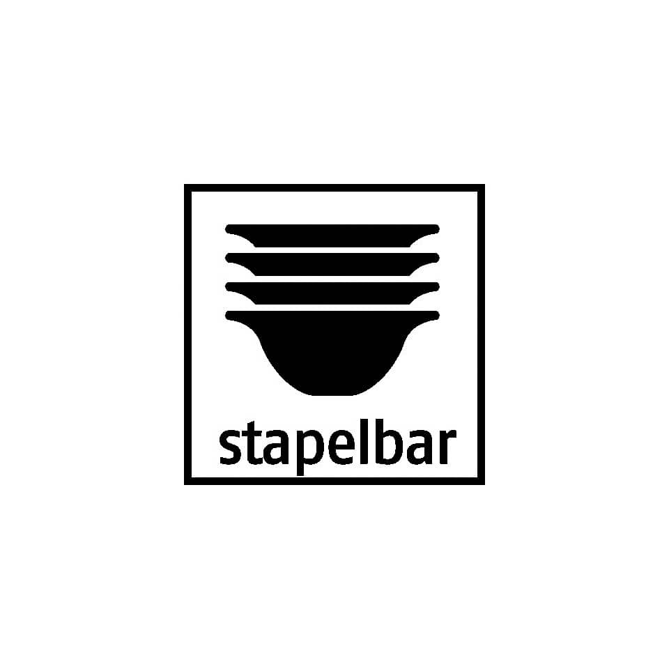stapelbar, Schalen, Schüssel, Becher, Konstruktionsmerkmal