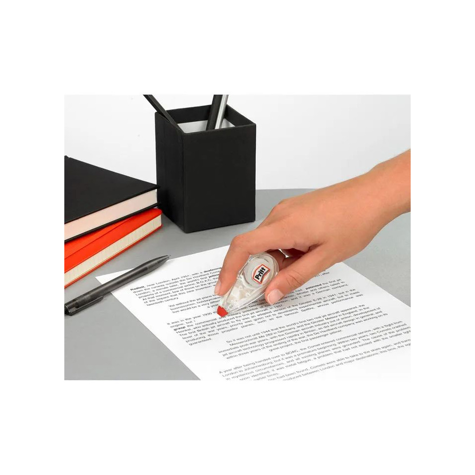 Tintenstift, Klebestift, Klebestempel, Dokumente, Schreibtisch