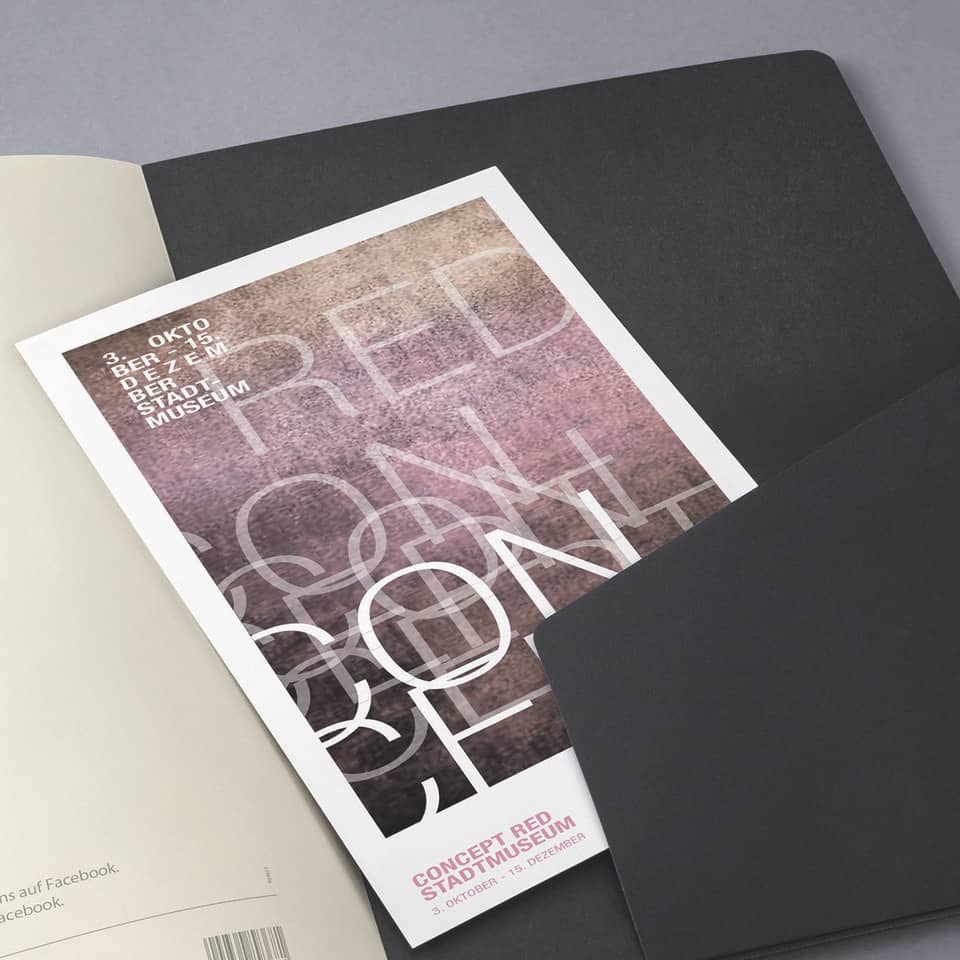 Brochure, Museumsposter, Druck, Flyer, Print