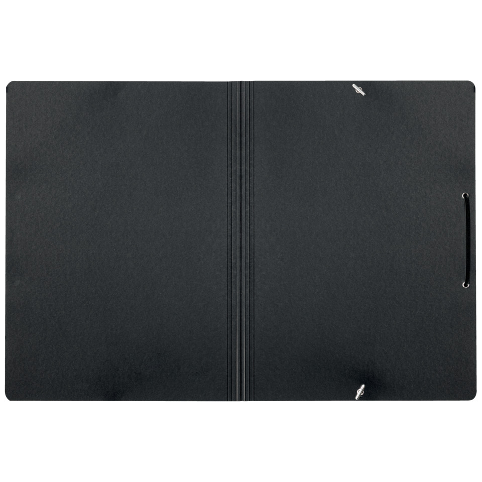 Ordner, Dateiordner, Schwarz, Schutzhülle, Elastikband, Portfolio, Binder, Schwarz, Elastisch, Ringbindung