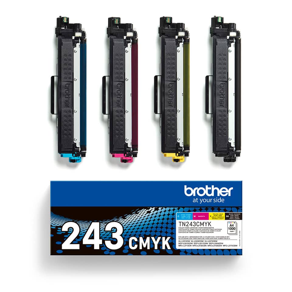 Tonerpatronen, CMYK, Druckerzubehör, Tonerbox, Printer-Toner
