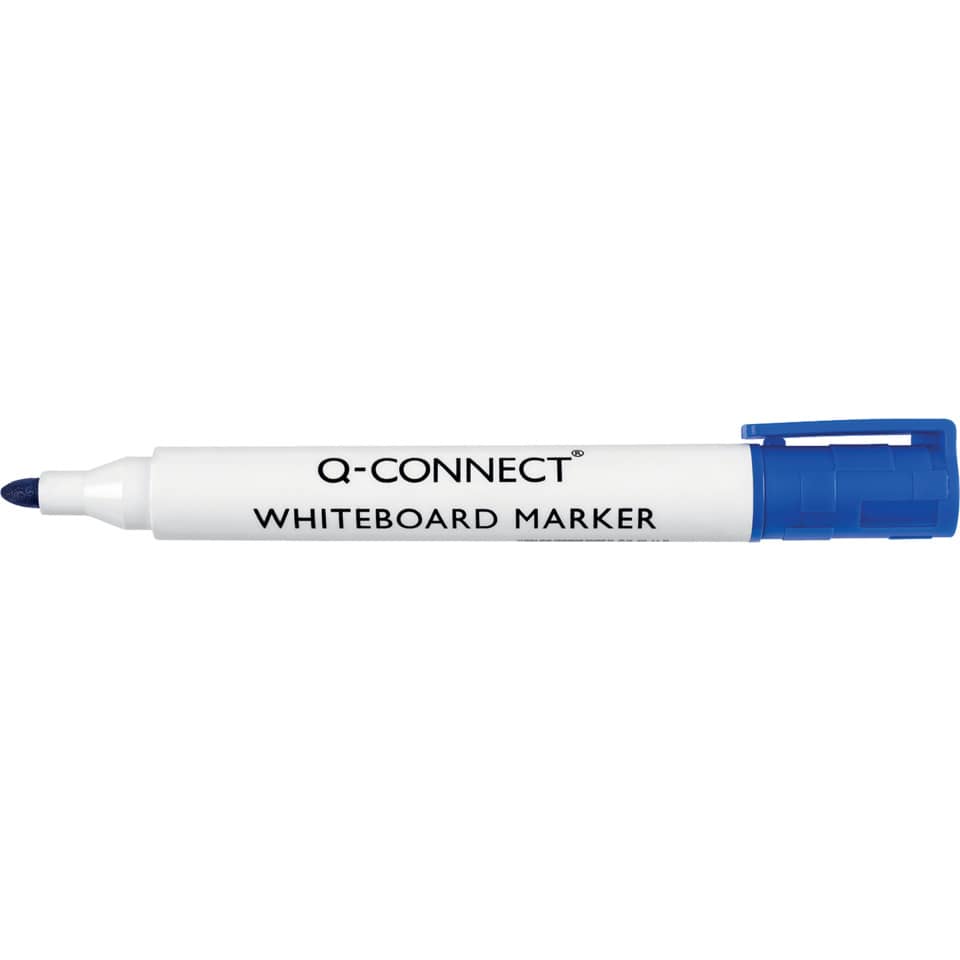 whiteboard marker, blauer Deckel, Marker, Filzstift?, Q-CONNECT
