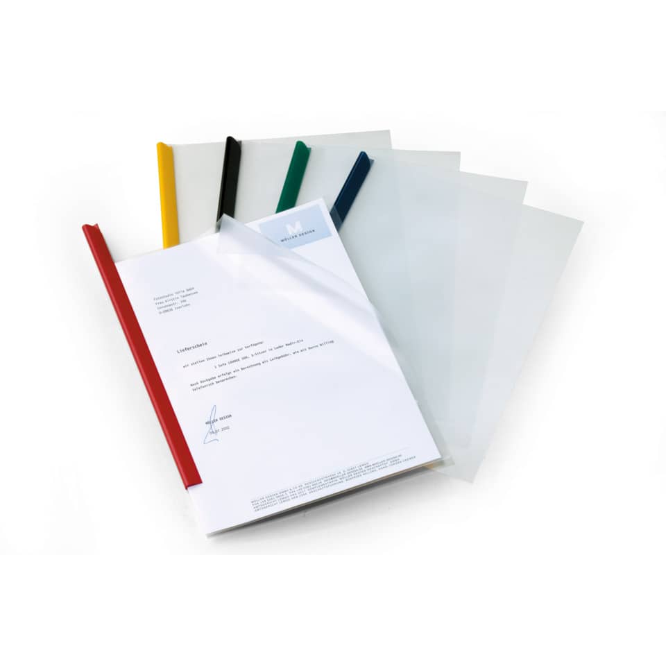 Ordner, A4, Pappe, Farben, Kunststoff