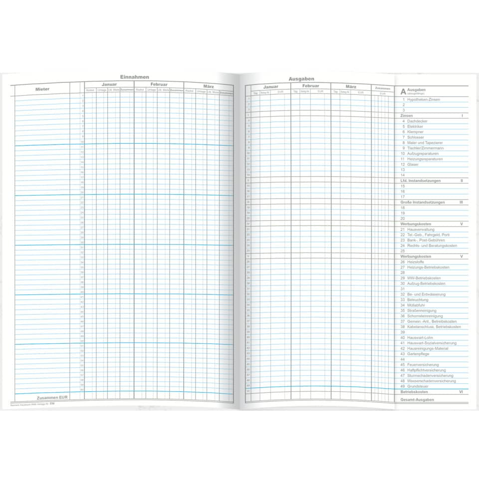 Notizbuch, linierte Seiten, Kartenfächer, offene Seite, Blattwechsel