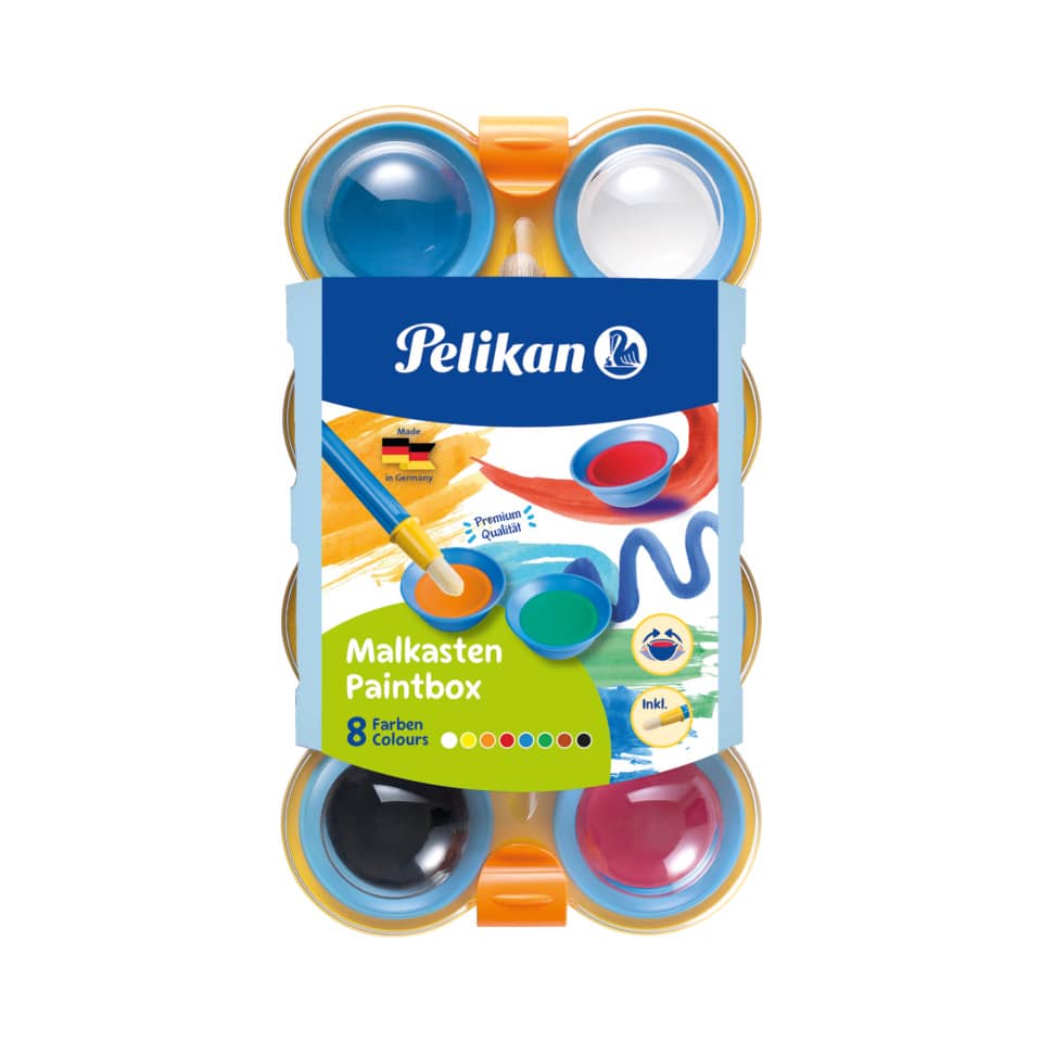 Malkasten, Farbkasten, Farben, Malfarben, Paintbox