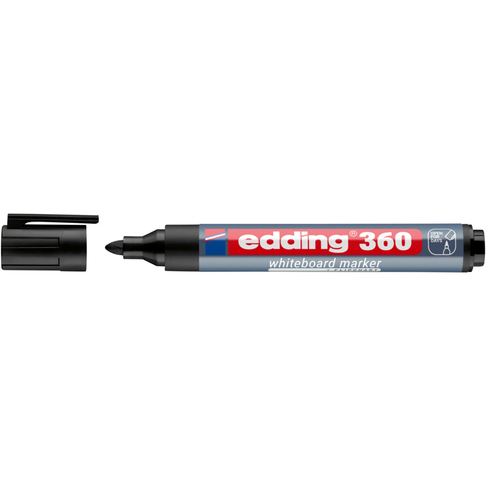Whiteboardmarker, Dry-Erase, WASSERTIP?, Doppelkappe, Blau-Grau
