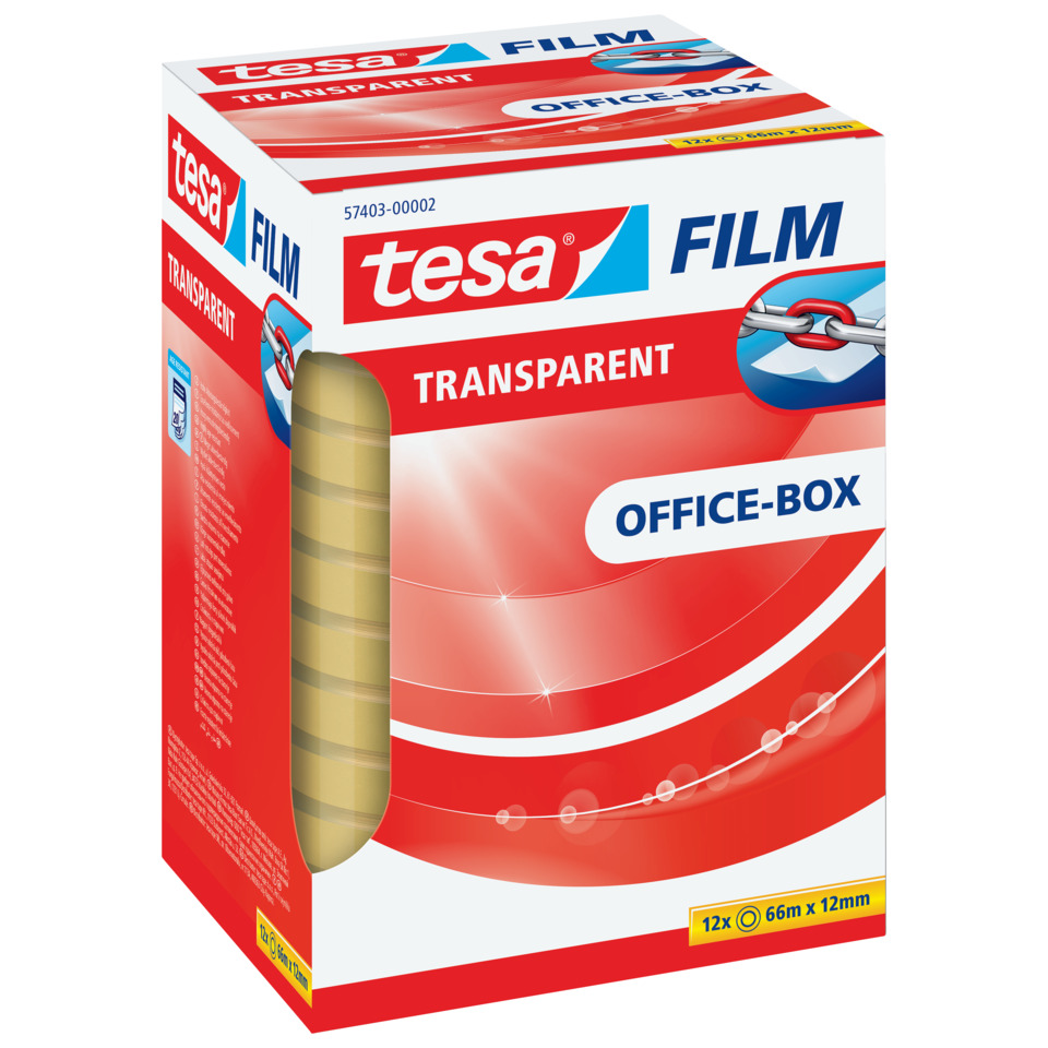 Office-Box, Transparent, Film, Tesa, 12x66mm