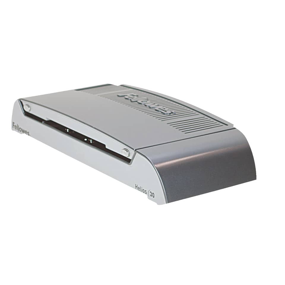 Heißklebepresse, Fellowes, Helios 30, Schlitze, Schrumpfgerät