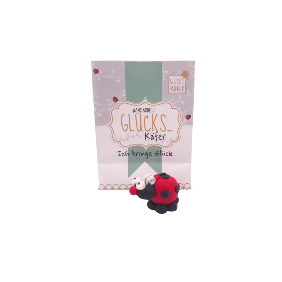 Handarbeit, Glückskäfer, Figuren, Marienkäfer, Geschenk