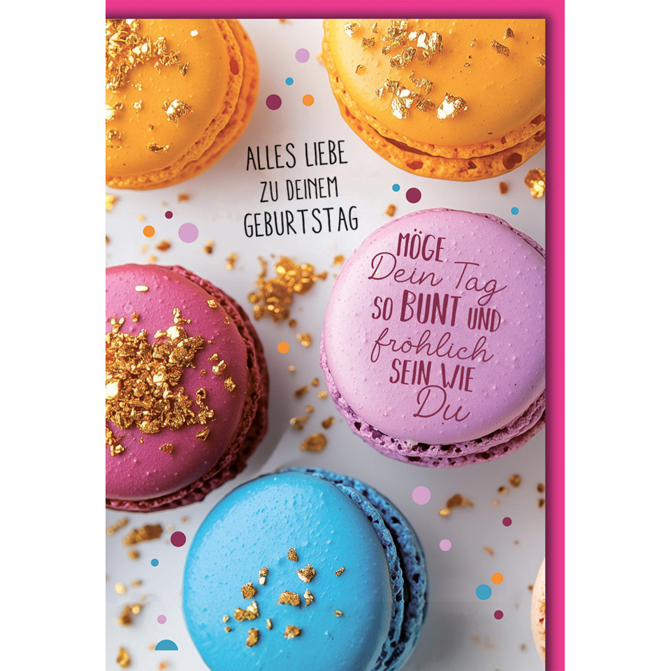 macarons, macaron, farbige macarons, bunte macarons, goldene flakes