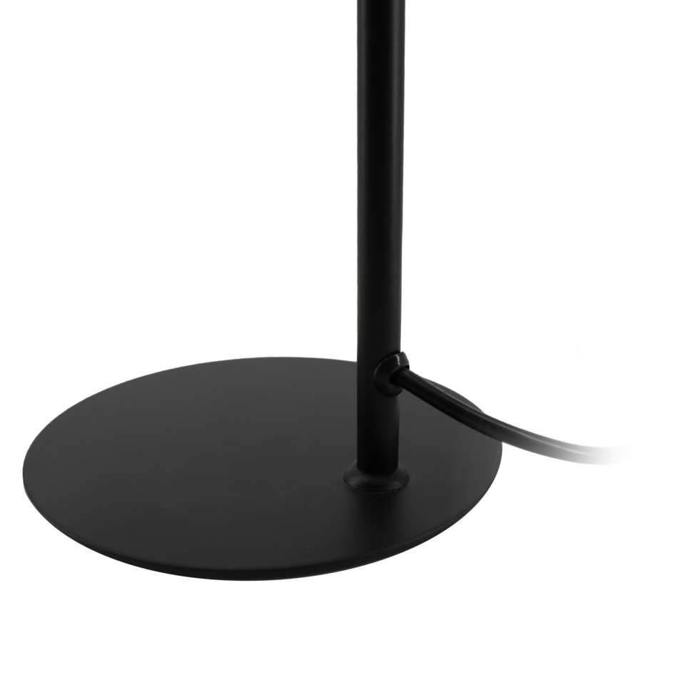 Lampe, Basis, Kabel, schwarz, Stange