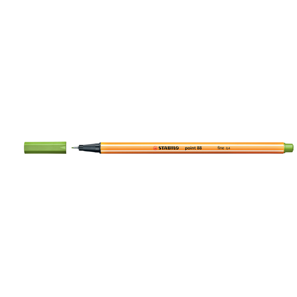 Bleistift, Orange, Griffbereit, Radiergummi am Ende, feine Mine, Stabilo Bleistift, orangefarbig, Fineline, Bleistift, Kappengrün