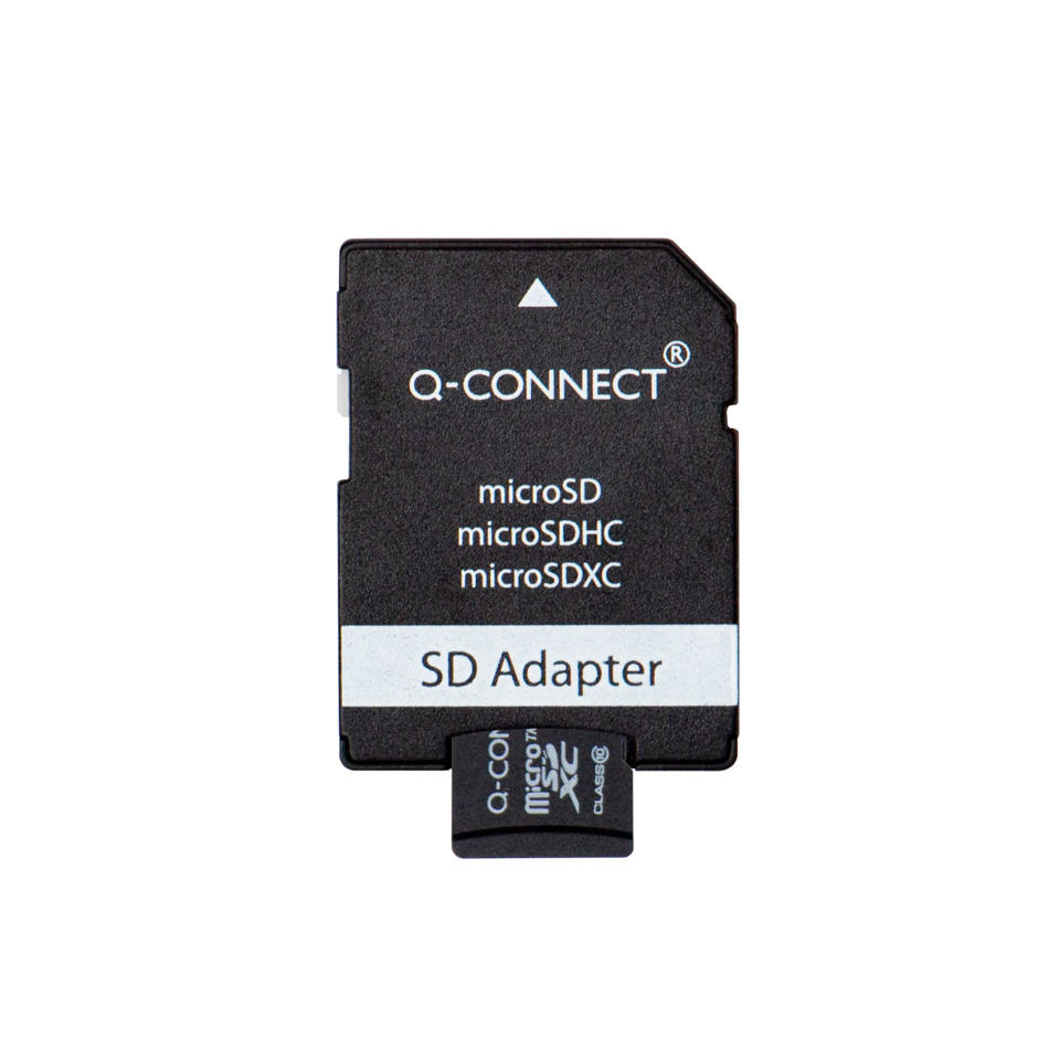 SD-Adapter, microSD, microSDHC, microSDXC, Q-Connect