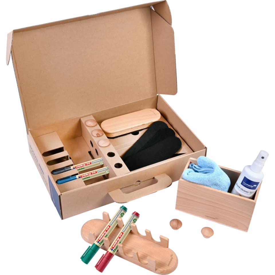 holzspielzeug, knete, werkzeug-set, holzbox, künstlerbedarf