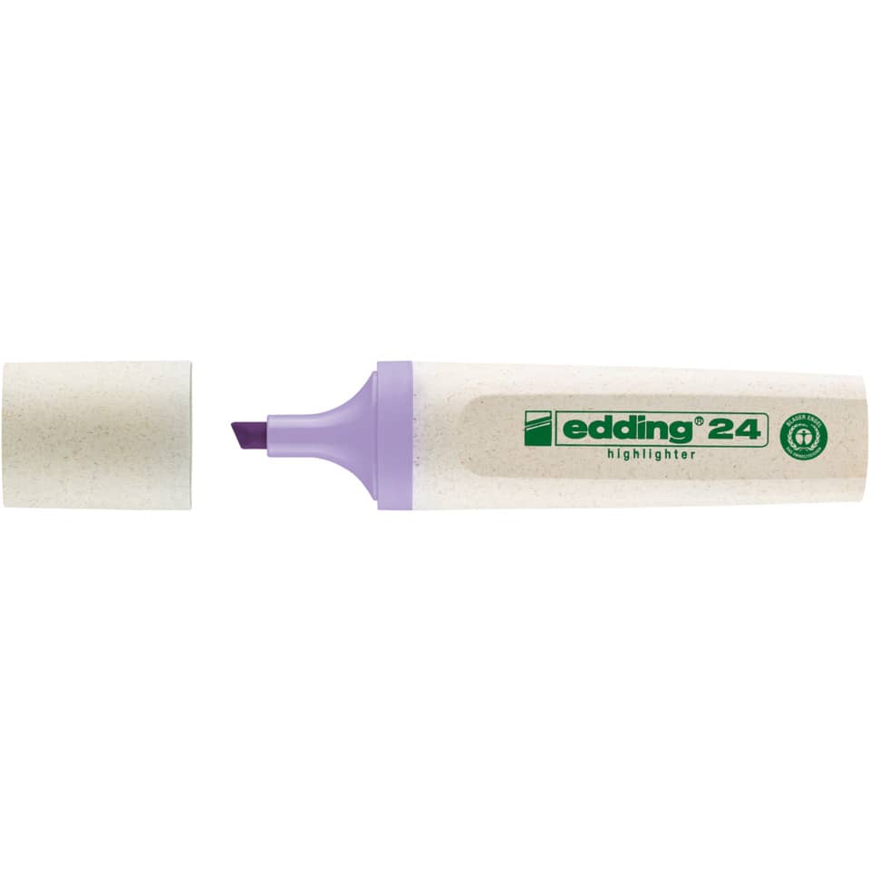 Textmarker EcoLine, 2-5mm, pastellviolett EDDING 24134